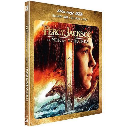 Percy Jackson 2 : La Mer Des Monstres - Combo Blu-Ray 3d + Blu-Ray + Dvd