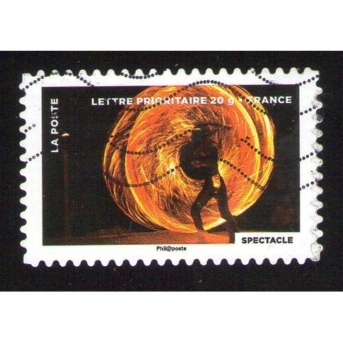 Timbre Oblitéré Used Stamp Fête Du Timbre 2012 Le Timbre Fête Le Feu Spectacle France