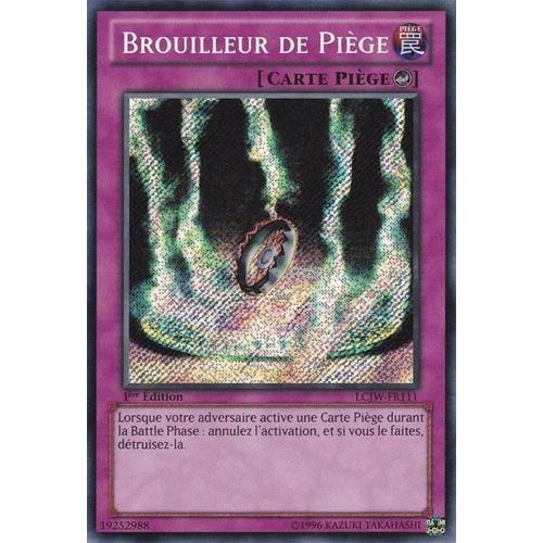 Yu Gi Oh! - Brouilleur De Piège - Lcjw Fr111 - Secret Rare - Collection Legendaire 4