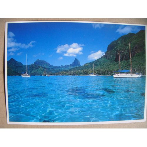 Carte Postale Des Baies De Moorea