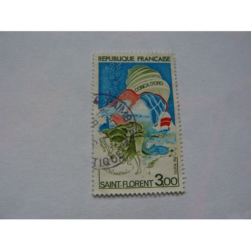 Timbre Oblitéré N° 1794 : Golfe De St Florent (Corse)