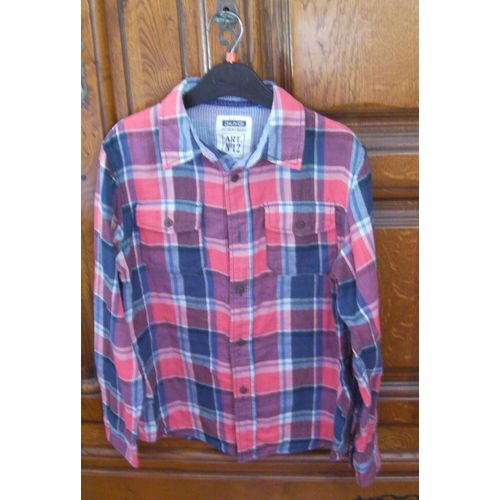 Chemise À Carreaux Okaïdi - Taille 12 Ans