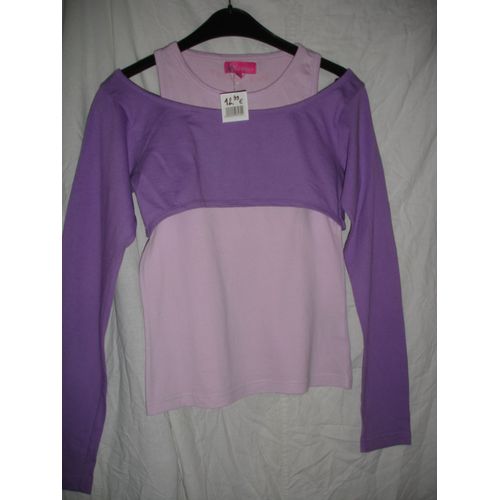 Top 2 En 1"Miss Stereo" Taille 34