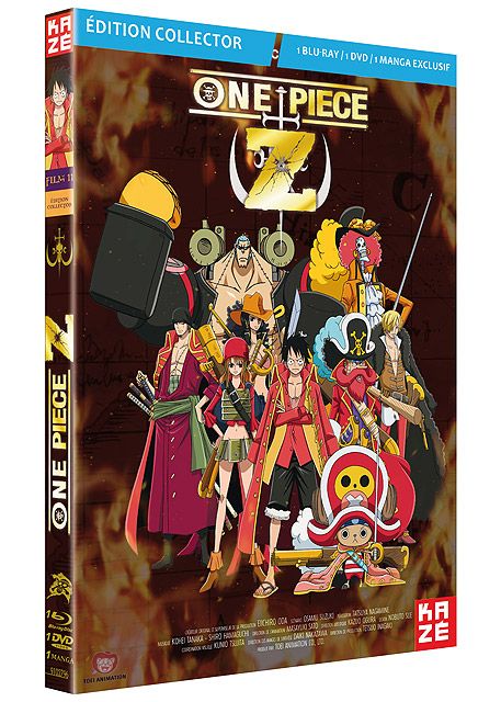 One Piece - Le Film 11 : Z - Édition Collector Blu-Ray + Dvd + Manga