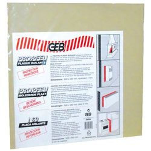 GEB PROPFEU PLAQUE ISOL.500X500