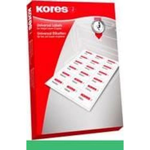 Etiquettes Multi-Usages 70 X 37 Mm Vert Boite De 2400