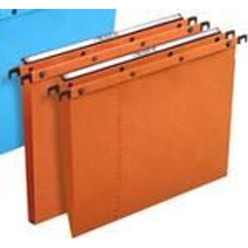 Dossiers Suspendus Azo Ultimate, Pour Tiroirs, A4, Fond : 15/30 Mm, Orange