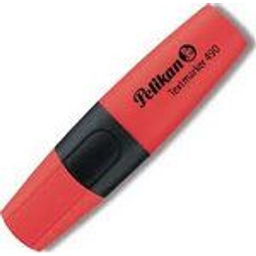 Surligneur Textmarker 490, Rouge Fluo