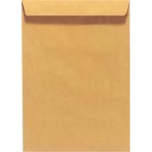 Pochettes Marron C4 Sans Fenêtre, Rabat Gommé, 90g