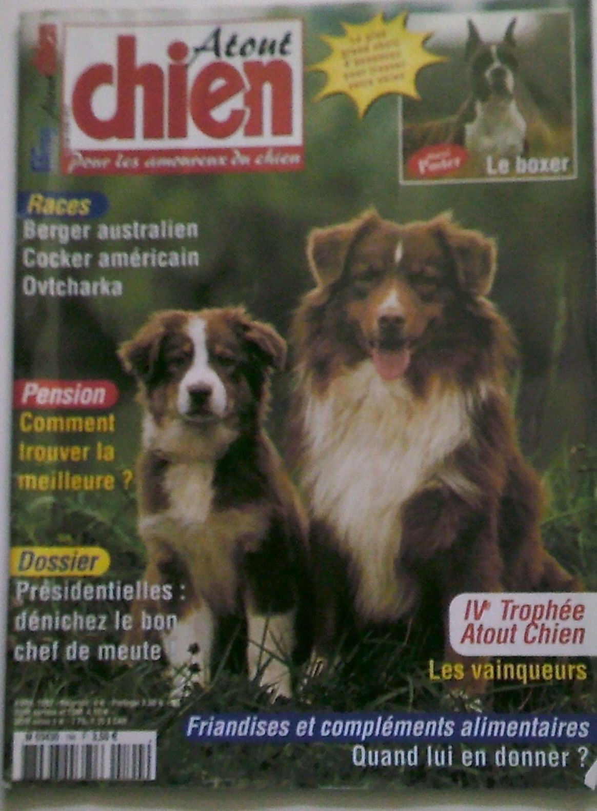 Atout Chien N° 194 Du 01/04/2002