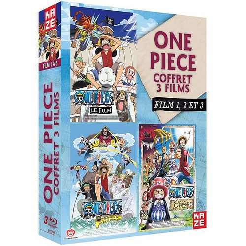 One Piece - Le Film 1, 2 Et 3 - Blu-Ray