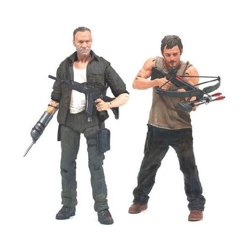 Mcfarlane Walking Dead Dixon Brothers 2-Pack Daryl Et Merle