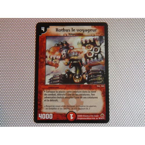 Duel Masters - Rothus Le Voyageur - Promo M14/Y1 - Rare