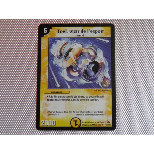 Duel Masters - Toel, Vizir De L'espoir - Promo M7/Y1 - Peu Commune