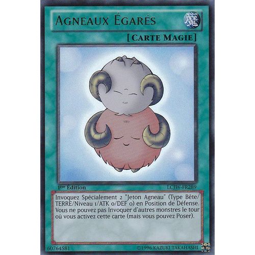 Yu Gi Oh! - Lcjw Fr289 - Agneaux Égarés - Ultra Rare