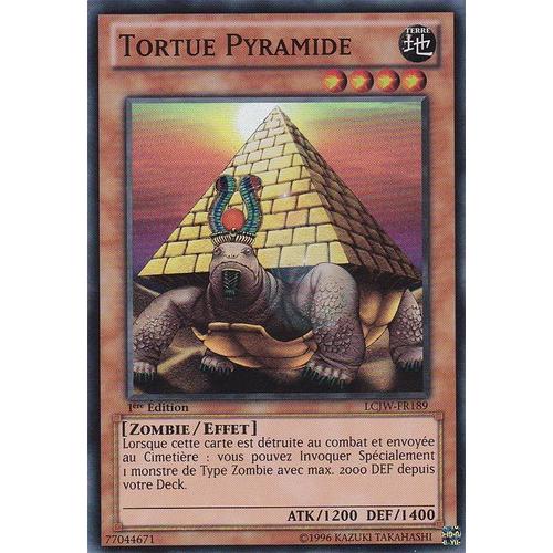 Lcjw-Fr189 Tortue Pyramide Super Rare