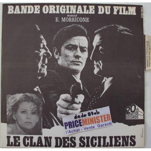 B.O.Du Film " Le Clan Des Siciliens " D' Henri Verneuil (J.Gabin - A.Delon - L.Ventura)