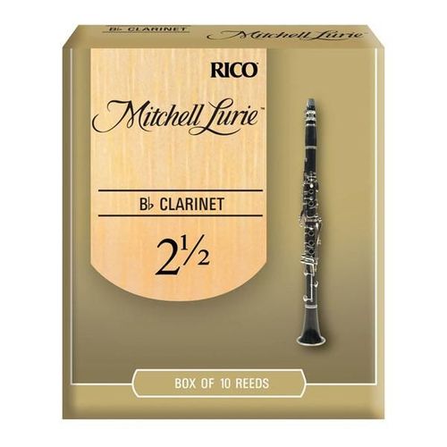 Rico Mitchell Lurie Bb #2.5 (Pack Of 10) Clarinet Reeds