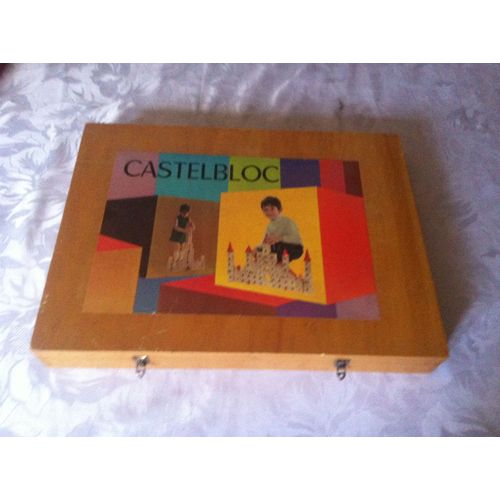 Jeu Construction En Bois Ancien