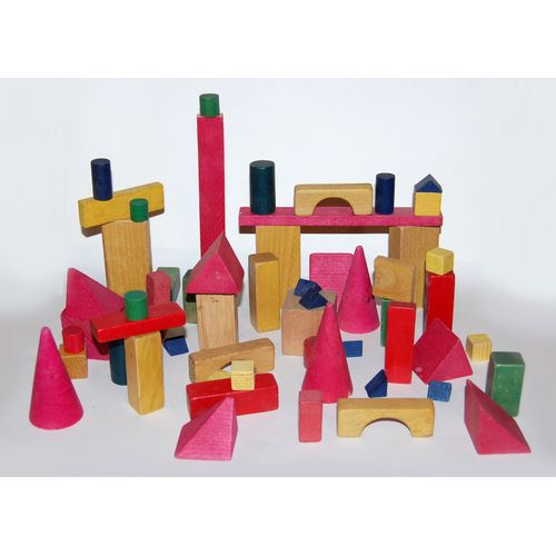 Jeux En Bois Formess Géométriques Construction 60/70