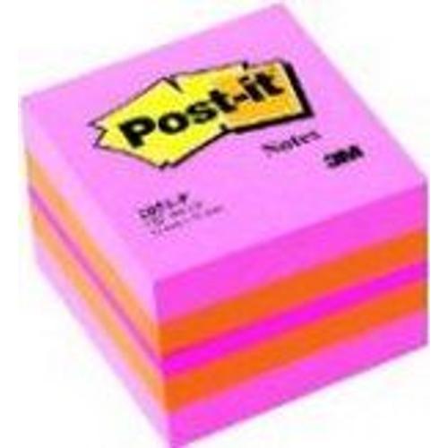 Mini Cube De 400 Notes Post-It, Rose, 51 X 51 Mm