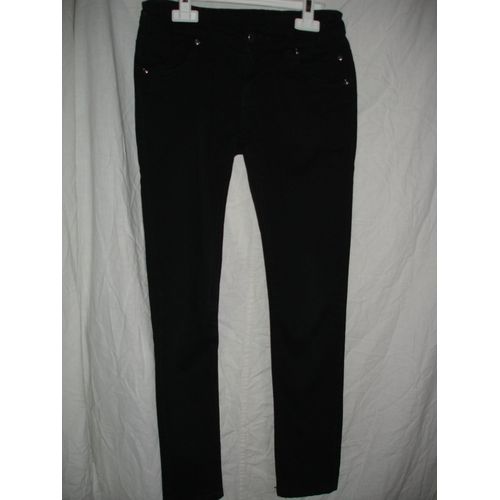 Jean Noir Slim Et Strech "Sismix" 10 Ans