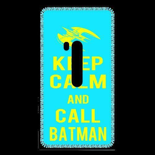 Coque  Nokia Lumia 920 Keep Calm Batman Cyan