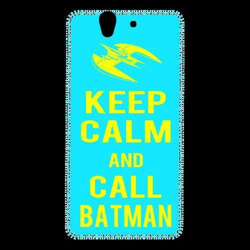 Coque  Sony Xperia Z Keep Calm Batman Cyan