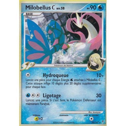Carte Pokemon - Milobellus C - 35/147 - Holo - Vainqueurs Supremes -