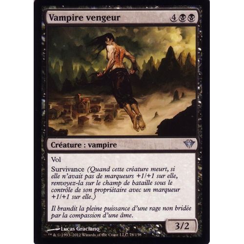 Vampire Vengeur  Foil / Premium  Obscure Ascension  Vf