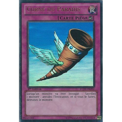Yu-Gi-Oh ! Corne Du Paradis - Lcjw-Fr292 - Ultra Rare