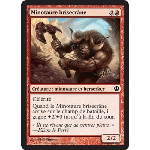 Minotaure Brisecrane - Theros - C