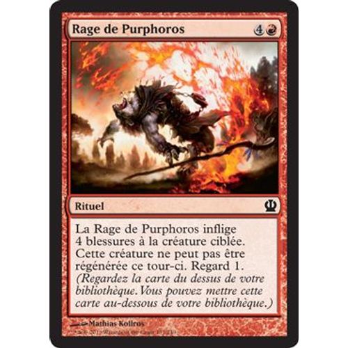 Rage De Purphoros - Theros - C