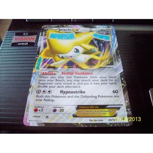 Carte Pokemon Ultra Rare Jirachi Ex 60/101