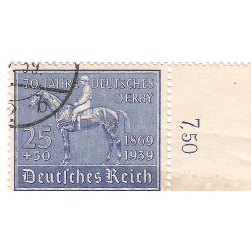Deutsches Reich 1936 -  70 Jahre Deutsches Derby
