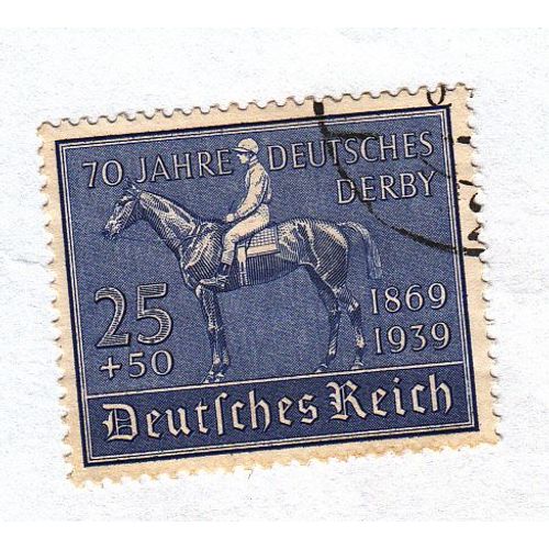 Deutsches Reich 1936 -  70 Jahre Deutsches Derby