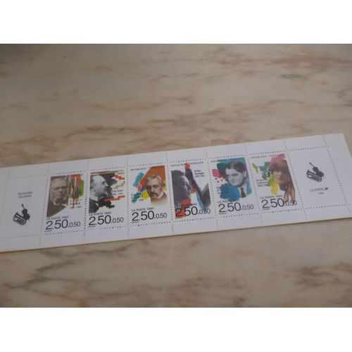 Bande De Timbres "Musiciens Célèbres"