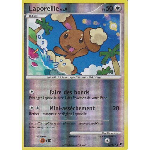 Carte Pokemon - Laporeille - 94/147 - Reverse - Vainqueurs Supremes -