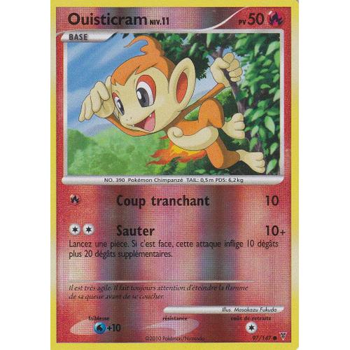 Carte Pokemon - Ouisticram - 97/147 - Reverse - Vainqueurs Supremes -