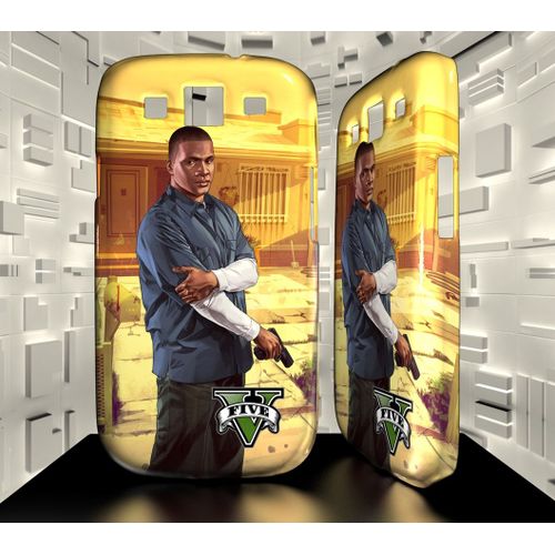 Coque Samsung Galaxy S3 Sgs03 009 026 011 Gta 5 Jeu Video Game Hard Case