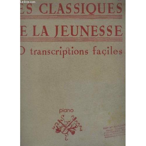Les Classiques De La Jeunesse - 2° Serie : De 29 A 39 - Romanesca + Gavotte Des Moutons + Tambourin + Plaisir D'amour + Rondo + Air De Ballet + Fleur  Du Bel Age + Valse De Concert + Noces ...
