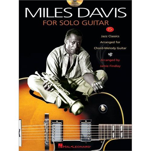 Miles Davis For Solo Guitar Book/Online Audio
