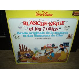 Blanche Neige Et Les 7 Nains Bande Originale De La Musique Et Des Chansons Du Film Version Francaise.