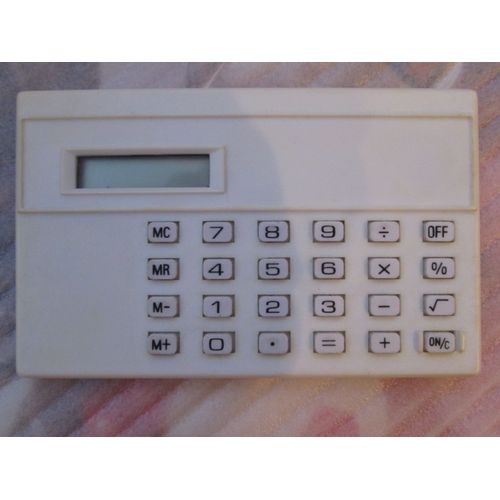 Mini Calculatrice blanche