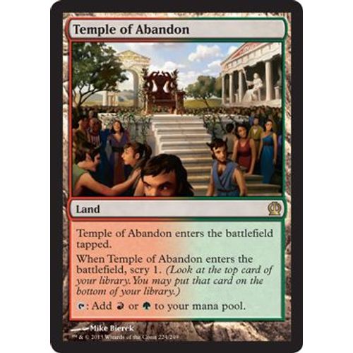 Foil - Temple De L'abandon - Theros - R
