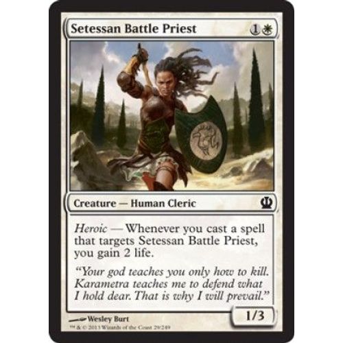 Prêtresse De Bataille Setessienne - Theros - C