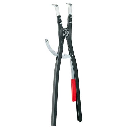 PINCE CIRCLIPS EXTERIEUR. D.122-300mm L 570mm BEC COUDE 90° KNIPEX