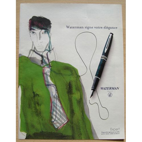 Publicité Papier - Stylo Waterman De 2003