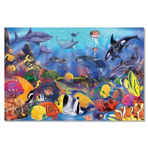 Melissa & Doug - 10427 - Puzzle - Underwater Floor - 48 Pièces