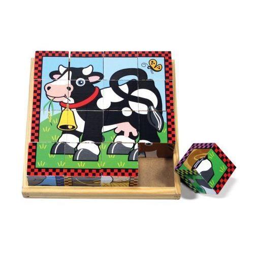 Melissa & Doug - 10775 - Puzzle - Farm Cube